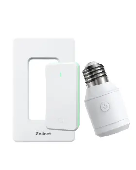 SW-AK1 ZOIINET Remote Control Light Bulb Socket Wireless