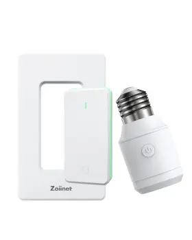Z-AK1 ZOIINET Remote Control Light Bulb Socket Wireless