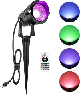 B0BK8P5XXB ZUCKEO Led Christmas Spotlights Yard Garden
