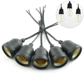 744678725918 ZYAMY Simple Screw Temporary Light Socket Flame #2