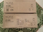 Nora Lighting - Nte-860l May Led Track Head Black Lot Of Two(2). Fixed Price $54.00.