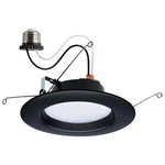 1 Pack Satco S11835r1 Led Cct Color Selectable Downlight Retrofits 9w 120v Black. Fixed Price $17.95.