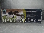 Hampton Bay Gazebo Iii 52 In. Indoor/outdoor Natural Iron Ceiling Fan 1004757258. Fixed Price $107.99.