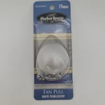 Harbor Breeze Fan Pull # 179805 White Pearlescent Platinum Series Brushed Nickel. Fixed Price $17.95.