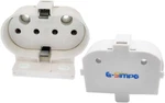 6pcs 2g11 4-pin H Lamp Fluorescent Light Holder Horizontal Screw-down. Fixed Price $18.01.