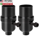 Venforze 3 Way Lamp Socket Replacement E26 Base Ul Listed Black 2 Pack From Usa. Fixed Price $8.88.