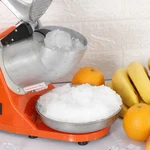 300w 220v Stainless Steel Electric Ice Crusher Snow Shaver Cone Making Machine. Fixed Price $260.99.