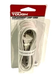 Hyper Tough Replacement Lamp Cord 16 Gauge With Plug End 8ft White 52209 Sealed. Fixed Price $13.48.