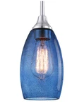 Faymart By Hukoro 3-pack Blue Glass Lamp Shades, Mpn 3s20028. Fixed Price $30.00.