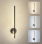 Asd 24 Led Linear Tube Wall Sconce Modern Vanity Light Black Dimmable. Fixed Price $69.99.