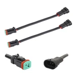 Tomall H11 H8 To Deutsch Dt Dtp Connectors Convert Wiring Harness Socket Adap.... Fixed Price $15.12.