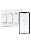 3 Gang Wifi Smart Wall Light Switch With Alexa Google App Remote No Hub Required. Fixed Price $31.49.