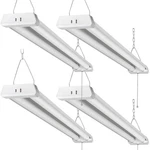 Oooled 4ft Linkable Led Shop Light For Garages, 42w 4800lm 4 Pack, 5000k. Fixed Price $116.98.