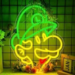 Ftmggdg Gaming Neon Sign For Wall Decor Game Led Lights Anime Art. Fixed Price $64.33.