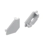 Kichler 1tee145sfs Te Standard Series 45 Degree Channel End Caps - Silver. Fixed Price $20.05.