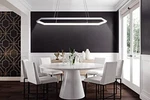 Acco Led White Hexagon Arrow 4 Feet Light European Look 2 Metre- Adjustable 48 W. Fixed Price $218.17.