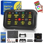 Panel Switch 8 Gang Waterproof 12v App Control Truck Boat A38 Rgb Auxpower Turn. Fixed Price $209.99.