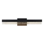 Artika Essence Bubble Bar Vanity Light Fixture, Black. Fixed Price $127.98.