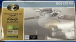 Hampton Bay Universal Ceiling Fan Light Kit Matt White Finish Raleigh. Fixed Price $35.09.
