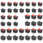 Wmycongcong 40 Pcs Spst 2 Position On/off Pin Mini Boat Rocker Switch Ac 3a.... Fixed Price $21.07.