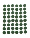 B&p Lamp 3/4" Dia. Adhesive Backed, Green Felt Dots, Per 1, 000. Fixed Price $53.92.