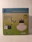 Elite Ceiling Fan Led Light White Brushed Nickel Or Oil Rubbed Bronze Lk1901. Fixed Price $19.99.