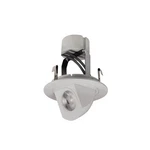 Nora Lighting Nlcbc-47040x/a Cobalt 5" Integrated Led Adjustable - White. Fixed Price $58.59.