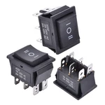 Apiele 3pcs 3 Position Rocker Toggle Switch 6 Pin Ac 125v/10a 250v/16a Black. Fixed Price $11.67.