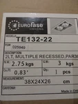 Eurofase Te132 2-light Multiple Recessed Light Fixture, White. Fixed Price $59.99.