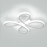 Adisun Modern Led Ceiling Light, 6000k Semi Flush Mount Light Fixture.... Fixed Price $53.84.