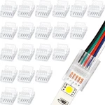 Flutesan 20 Pcs 5 Pin 12 Mm Led Strip Connector Rgb Pin, Mm, Transparent. Fixed Price $18.43.