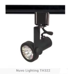 Satco Nuvo Th322 Gimbal Ring Mr16 Track Head For 1 Light Gu-10 Black 50w Lightin. Fixed Price $13.99.