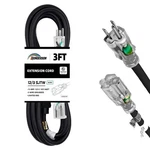 Honderson Extension Cord Weatherproof With Lighted End Ul Listed 12 Gauge 3ft.... Fixed Price $12.61.