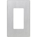 Cw-1 Ss Lutron Screwless Wall Plate Stainless Steel 1pk. Fixed Price $15.00.