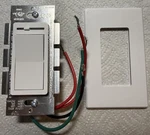 Cloudy Bay In Wall Dimmer Switch For Led Light/cfl/incandescent 3-way Single. Fixed Price $9.99.
