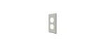 Deltana Swp4752u15 Switch Plate; Double Outlet; Satin Nickel Finish. Fixed Price $16.58.