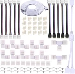 4 Pin Led Strip Connector Kit For 5050 Rgb(not Rgbic) 10mm Light Strip,inclu. Fixed Price $22.99.