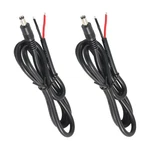 Jienk 2pcs 3ft 14awg 15a 12v Dc Power Pigtails Cable, 5.5mm X 2.1mm 1 Meter. Fixed Price $14.69.