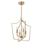 Creative Co-op Constance - Tapered Metal 4-light Candelabra Chandelier Style .... Fixed Price $189.89.