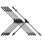 Btf-lighting 5 Pcs 4 Core Pin Black Plastics Ip65 T Shape Tee Small Size Co.... Fixed Price $27.26.