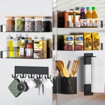 Dtuqyx Magnetic Spice Rack For Refrigerator, 8 Pack Clear Plastic Front Metal.... Fixed Price $50.13.