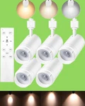 Zoomable Led Track Lighting Heads,2700k-6500k Stepless Dimming H Type White 30w. Fixed Price $69.99.