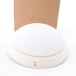 Kichler 338200snw Satin White Low Profile Led Light Etched Cased Opal Steel Shad. Fixed Price $142.49.