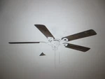 Hampton Bay Clarkston Ii 44 In. Led Indoor White Ceiling Fan With Light Kit. Fixed Price $56.95.