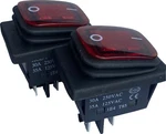 Ghsretore Pack Of 2 30a Power Switch 125v/250v Ac Boat Rocker 4pins. Fixed Price $9.99.