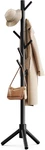Pipishell Wooden Coat Rack Stand 8 Hooks, 3 Heights, Sturdy Black Hall Tree. Fixed Price $46.89.