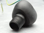 Downrod For Hunter Mansilla 52in Indoor Matte Black Standard 1011372296. Fixed Price $15.99.