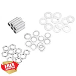 Meccanixity Lamp Pipe Nipples M10 1" 35 Pcs. Fixed Price $20.00.