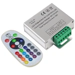 Dc 12v-24v 18a Led Lights Controller 24key Rgb Remote For 3528 505.... Fixed Price $23.72.