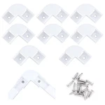 8-pack White Corner Connectors For 90 Led Strip Channel L Shape 17x7mm. Fixed Price $25.37.